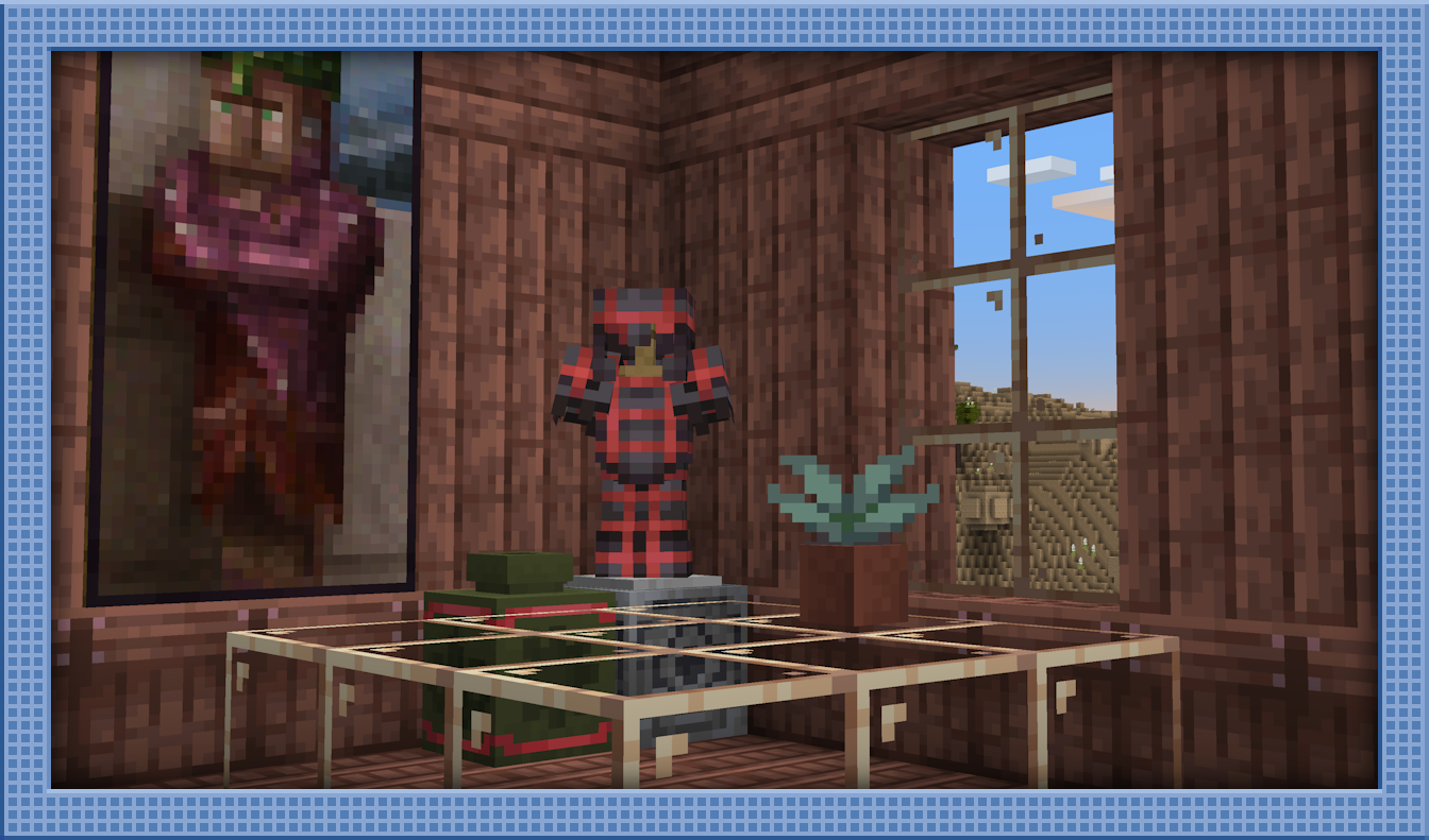 Arid Glass, Carmine Trim, and a new Painting